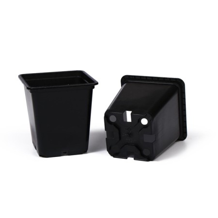 A pot for seedlings, 500 ml, d = 9 cm, h = 9.5 cm, black-7
