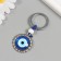 Keychain from the evil eye "Nazar" 3.5x6.2 cm