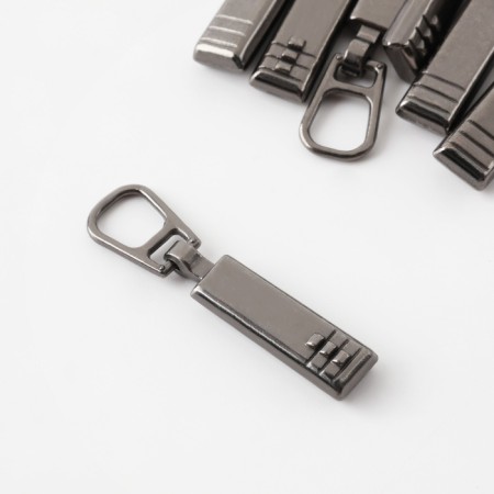 Lightning Poller, 3.5 × 0.9 cm, black nickel color-1