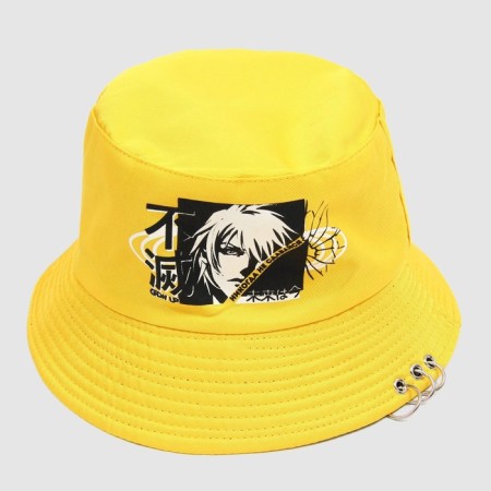 Panama "Never give up", the color is yellow, anime, rr 56-1