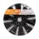Wheel caps 16 "Tornado T", silver/black, carbon, set 2 pcs, AWCC-16-33