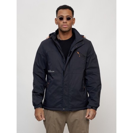 Sports male jacket, size 54, dark blue color-1
