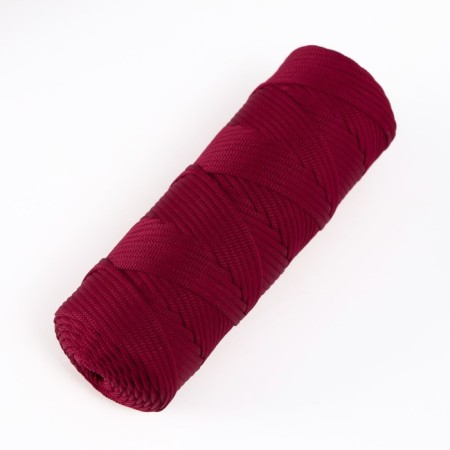 Knitting cord "Classic" 100% polyester 3mm 100m (160 cherry)-1