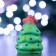 New Year's figure soap "Little Christmas tree" Saladovaya 45gr, 4x4x6cm