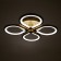 Lamp "Galaxy" 033700 LED 100W gold 57x57x7.5cm