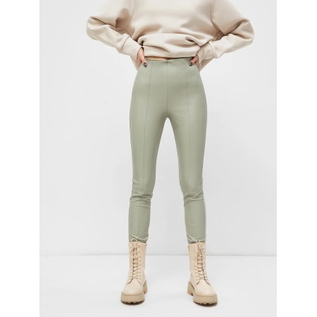 Women's pants, sage color, size 48 (l)