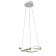 Suspended chandelier Mantra Infinity, LED, 2500LM, 2800K, 300 mm, white color