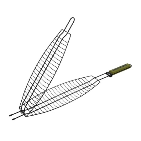 Boyscout grille grille, for fish, large with anti-stick coating, 65 (+5) x42x15x3.5 cm