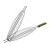 Boyscout grille grille, for fish, large with anti-stick coating, 65 (+5) x42x15x3.5 cm