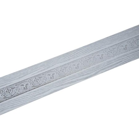 Bar for the cornice "grace", height 7 cm, length 25 m, color silver, patina white