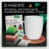 Set for decor mug polymer clay. Modeling on the circle "polygonal raccoon"