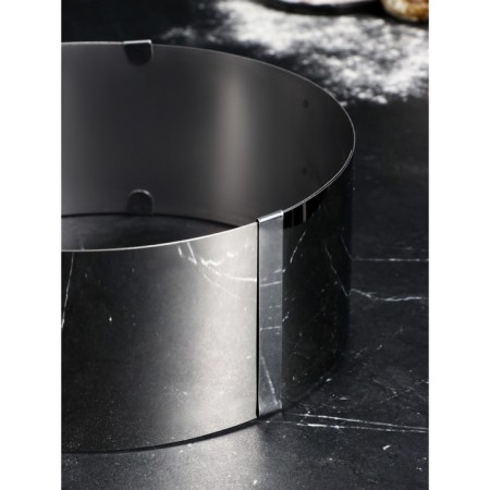 Form for baking and layout with the adjustment of the size "Circle", H-8.5 cm, D-20-38 cm-4