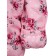 Combineson from membrane fabric for a girl, height 56-62 cm, pink color