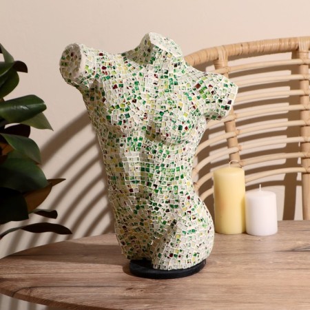 Decor "Tors" ceramics, glass 30x20x55 cm
