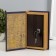 Safe -book wood to the leatherette "Knowledge is the absolute value of our time" 21x13x5 cm