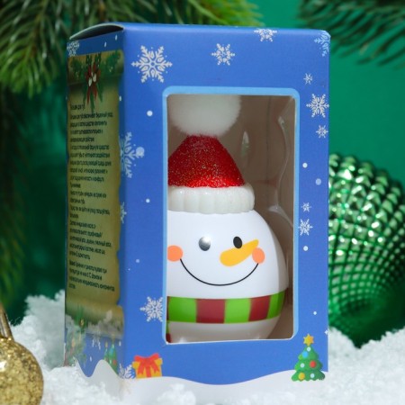 Lip balm "New Year's snowman", limited-3