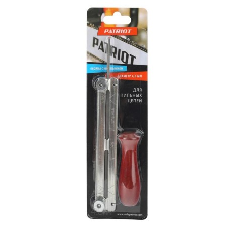 Club with a file Patriot PG-FG4.8, D = 4.8 mm, for sharpening chains with a step 3/8-3