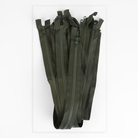 Lightning "Tractor", No. 5, connective, castle machine, 50 cm, khaki color-2