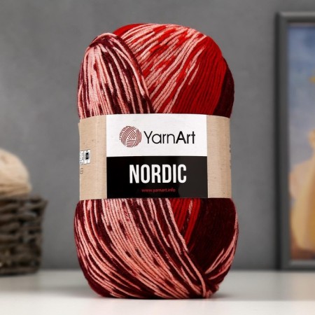 Yarn "Nordic" 20% wool, 80% acrylic 510m/150g (664)