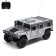 Radio -controlled jeep "Hamer", light, works from batteries, 1:18, color gray color