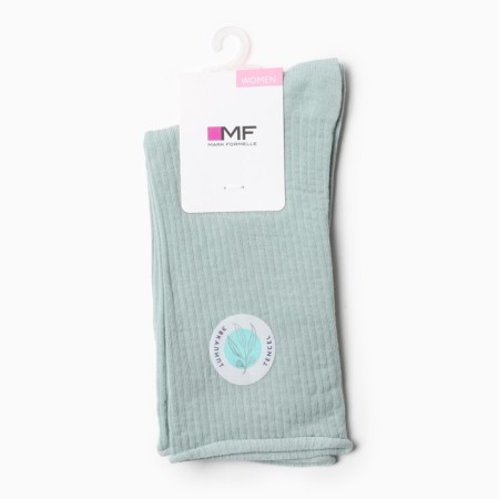 Women's socks, color eucalyptus, size 23-25-2