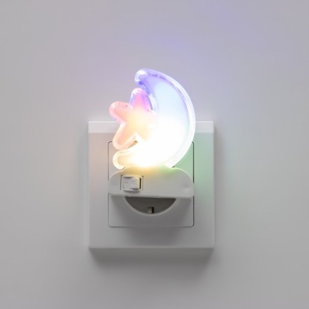 Nightlight plastic month 8*5.5*5 cm risalux-7