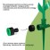 Distant sprayer, 33 cm, under connector, peak, plastic, “flower”, Greengo
