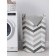 Classic zigzags storage basket, size 40x60 cm