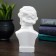 Bust Pushkin Small white 5x6x15cm