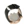 Men's watches, with a calendar, chronograph, D-4.4 cm, L-24 cm strap, black