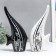 Souvenir Ceramics "Fish is white and black with algae and bubbles" Set 2 pcs 28x13 cm