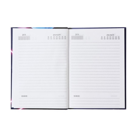 Deliciper of Leduced A5, 80 sheets, solid cover, Neon Girl, OFSET block-2
