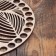 Set 3 pcs a blank for knitting round leaves, plywood 20.5 cm, 15 cm, 9.5 cm