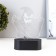 Lamp touch "Ghost" LED USB (90cm) from 3xa Black Black 14x5.5x18.5 cm Risalux 765