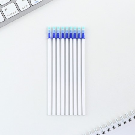 PEL WRITE WASE GELEN WITH WITH ARED CHILES + 9pcs of rods “Move to the target”, blue paste, gel 0.5 mm-4