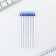 PEL WRITE WASE GELEN WITH WITH ARED CHILES + 9pcs of rods “Move to the target”, blue paste, gel 0.5 mm