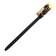 Collar zoonik "premium-classic" leather double, 41-53 x 3 cm, black