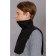 Wind protection of the neck and chest - Lycosa Windstopper Black