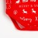 Body dress I am "Joy", height 62-68 cm, red