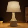 Table lamp "turquoise" E14 40W Blue 22x22x38cm