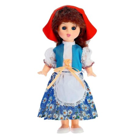 Doll "Red hat", 35 cm, mix-4
