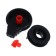 Winter fishing rod "balalaika" Us-1 whip polycarbonate, red color