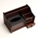 Organizer 3 sections, with a drawer and a napkin 30*17*16cm