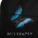 School textile Butterfly cord, 38x29x11 cm, black