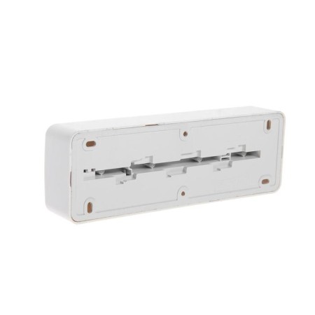 Smartbuy socket "Jupiter", 16 A, four -seater, open, with salary, white-1