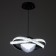 Lamp Bayerlux 1642/2 LED 120W 3000-6000K black 41x41x21-121 cm