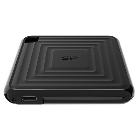 SSD Silicon Power USB-C 256GB SP256GBPSDPC60CK PC60 1.8 "Black Black-1