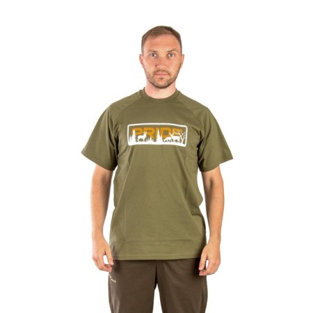 T-shirt Pride Living Nature, cotton, khaki, rr l