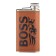Boss alcohol flask, stainless steel, gift, army, 270 ml, 9 oz