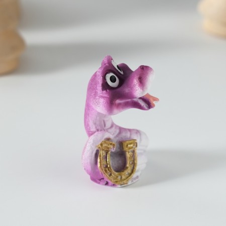 Polystone souvenir "Snake with a hill" mix 2.5x2.5x4 cm-2